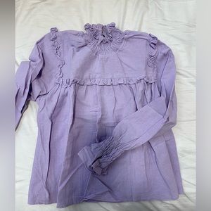 BEAUTIFUL PURPLE BLOUSE